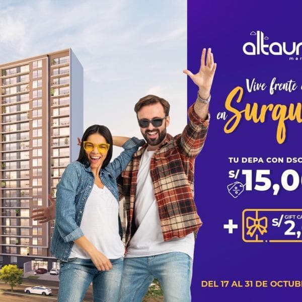 Edificio Altaurora - Vive frente a Miraflores y cerca de San Isidro