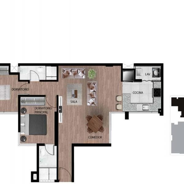 ESTRENO: Venta Últimos Dptos. 62m2, 2 Dorm, 1 Estac, Lince límite con San Isidro — foto 14