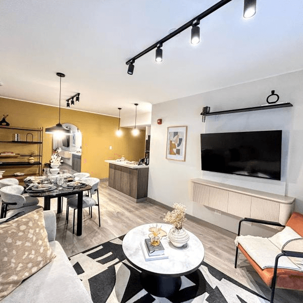 Moderno Departamento de  Dormitorios en el Corazn de Miraflores Oportunidad — foto 1