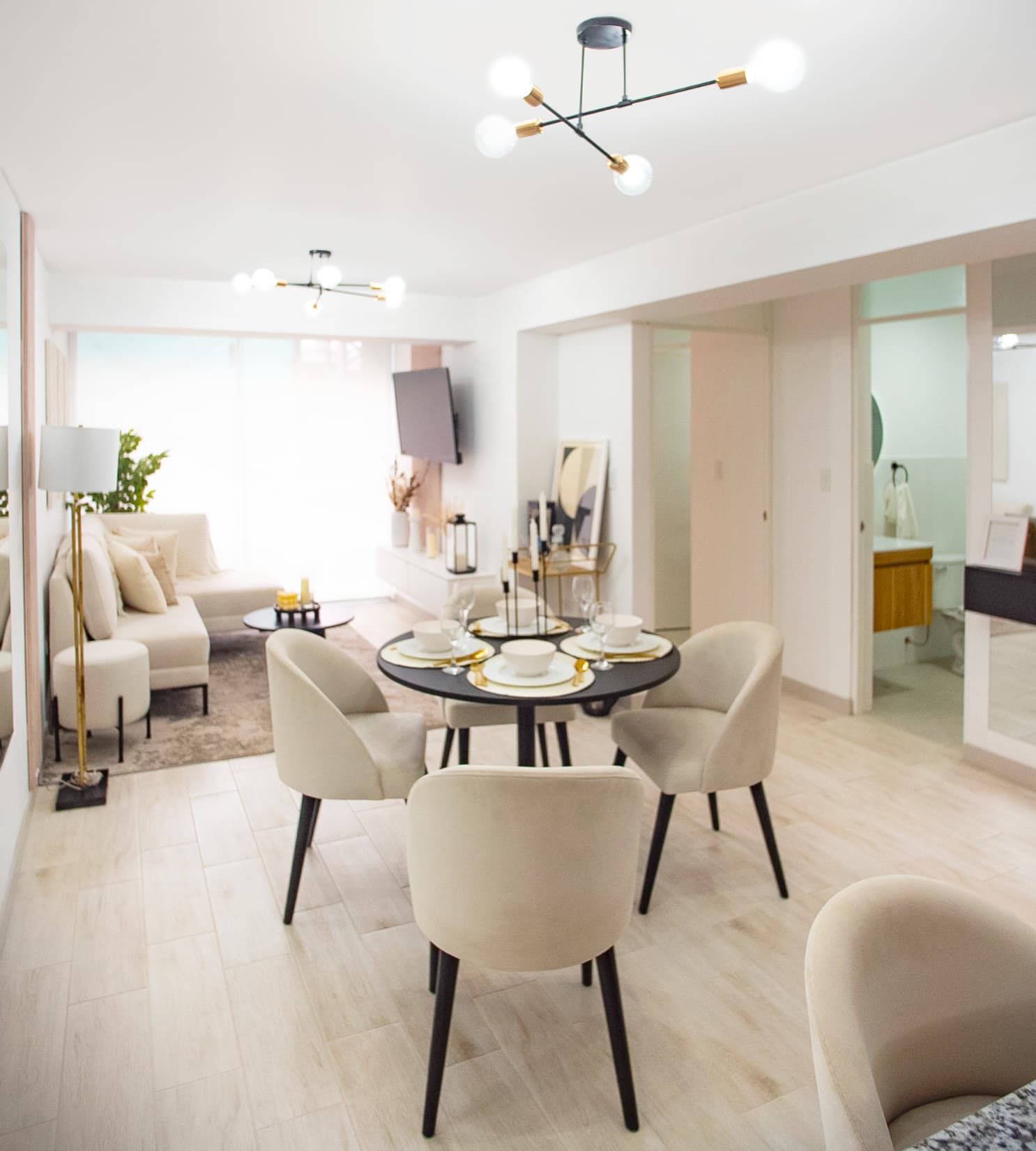 Ocasión Departamento De Estreno En Surco 66 M2 Vista Interior / Exterior — foto 1