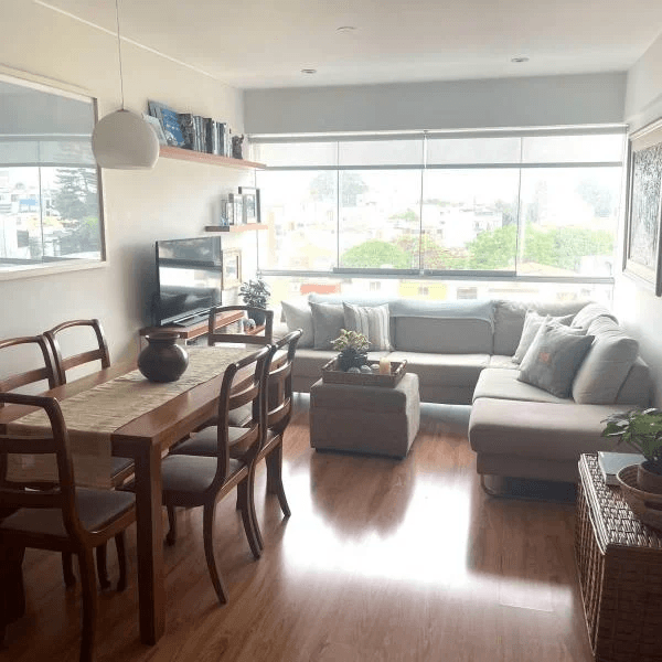 Surco lmite con Miraflores Duplex en venta con terraza y  Dorm  Baos — foto 1