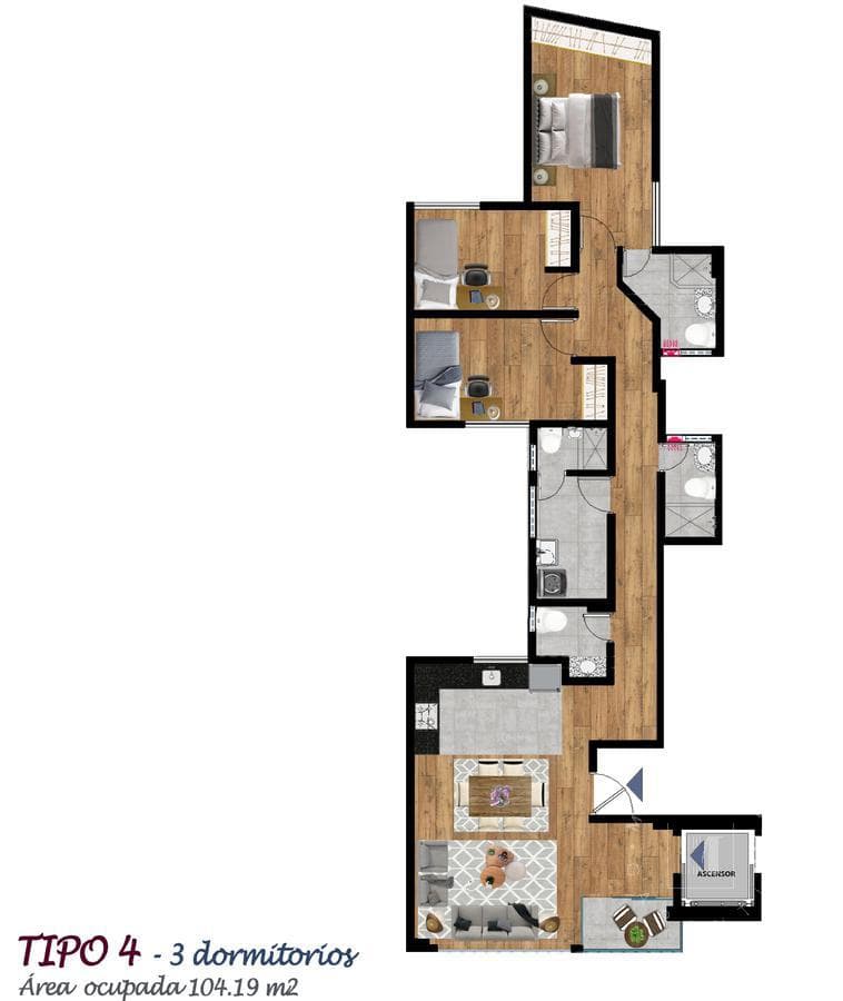 Departamento - Santiago de Surco — foto 7