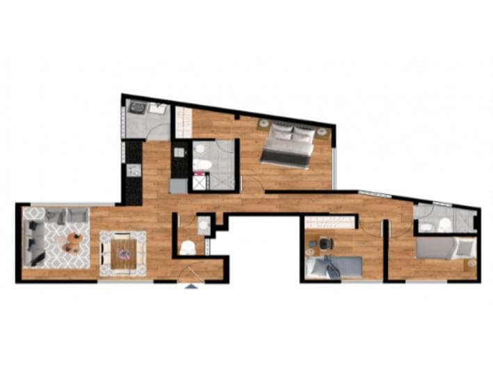 Venta de exclusivo depa de 3 dormitorios ubicado en Surco limite con Miraflores. NO PAGA ALCABALA — foto 9