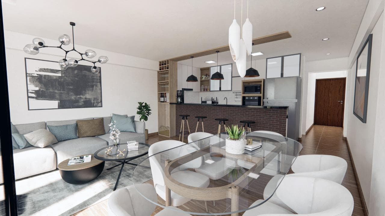 Exclusivo depa flat de 2 dormitorios ubicado en Surco limite con Miraflores. NO PAGA ALCABALA — foto 3