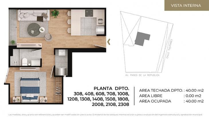 Vendo moderno departamento de 2 dorm en Lince límite con San Isidro — foto 16