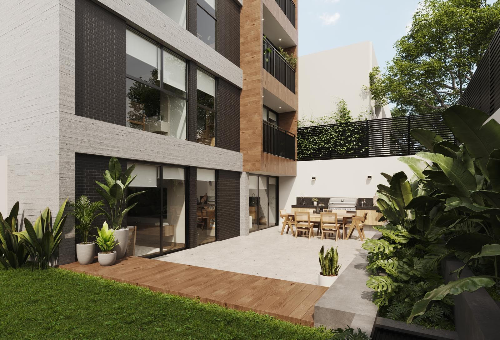 Exclusivo departamento de 3 dormitorios con terraza y jardin en Surco, Valle Hermoso — foto 1