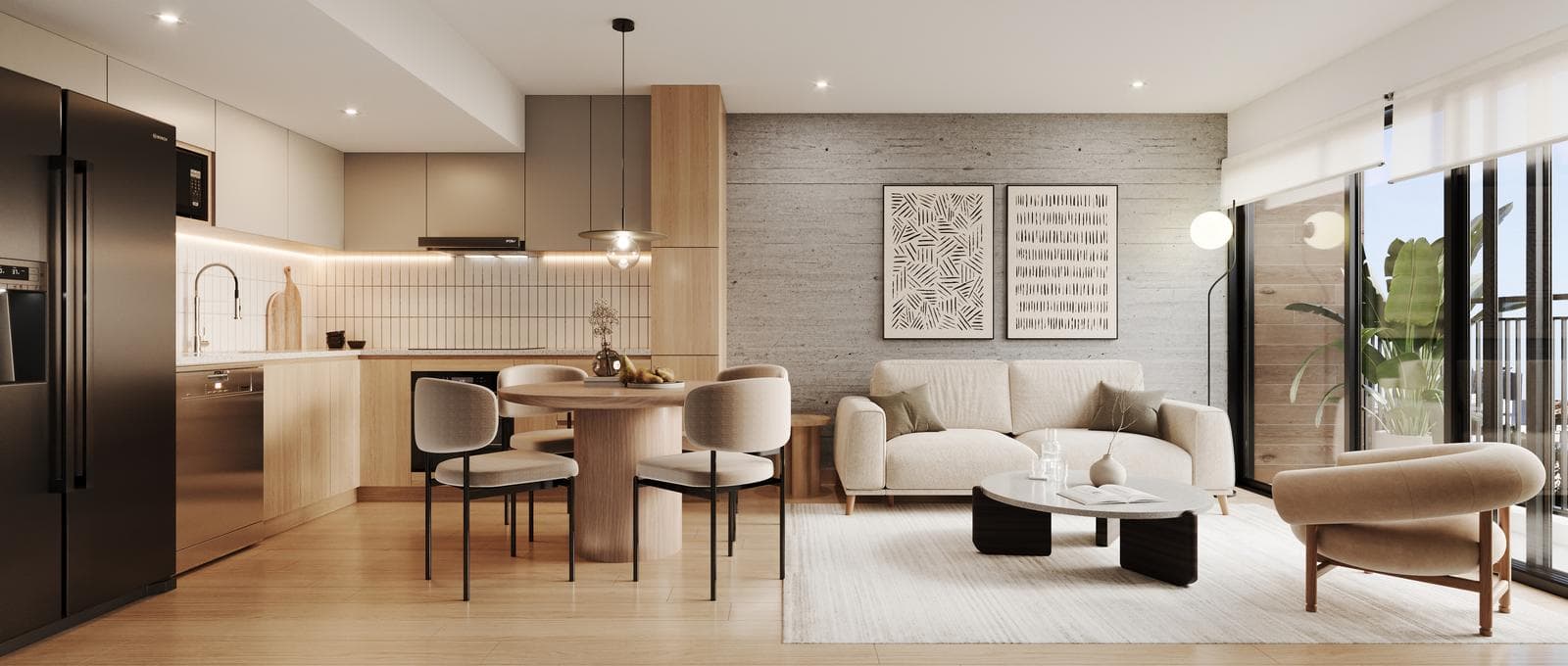 Exclusivo departamento de 3 dormitorios con terraza y jardin en Surco, Valle Hermoso — foto 2