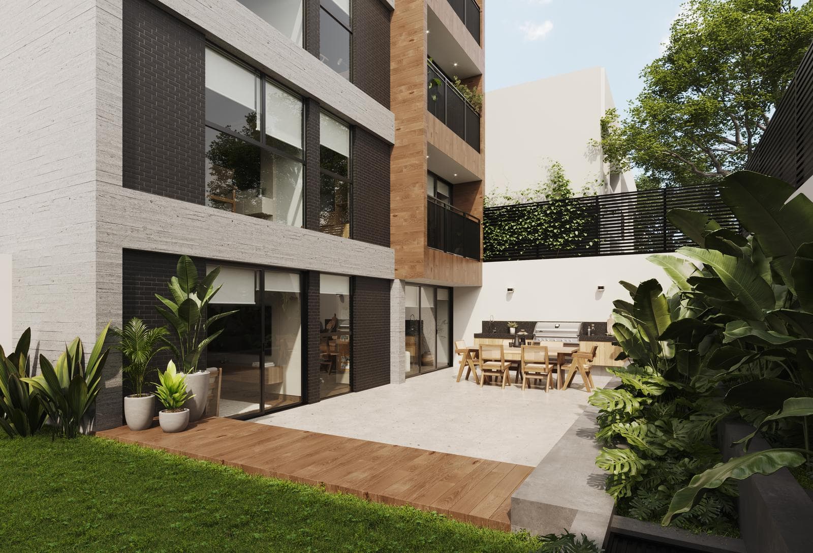 Exclusivo departamento de 3 dormitorios con terraza y jardin en Surco, Valle Hermoso — foto 5
