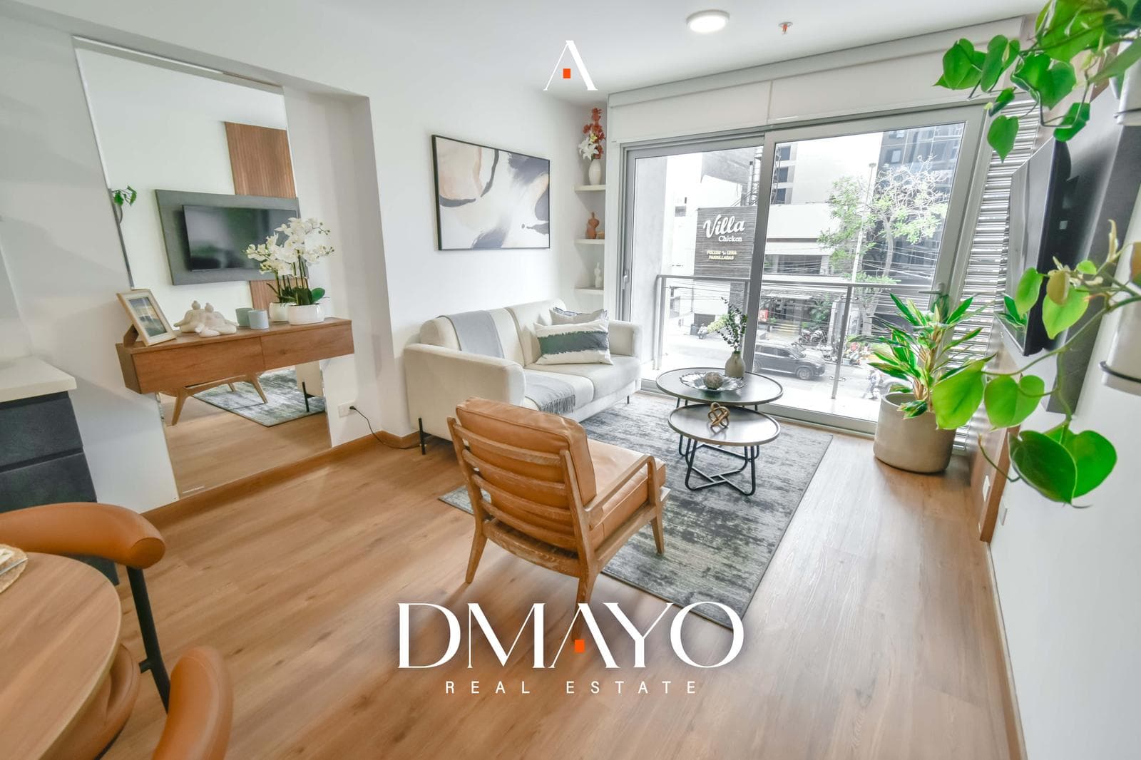venta de moderno departamento 1 Dormitorio con vista externa / áreas comunes