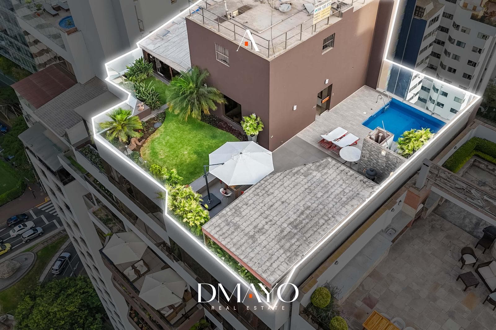 PENTHOUSE TRIPLEX con PISCINA vista al GOLF — foto 6