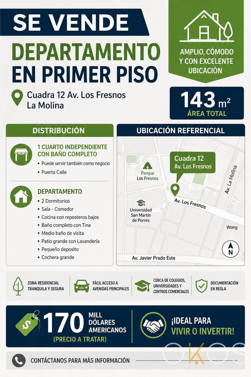 Departamento en los Fresnos 1° Piso — foto 2