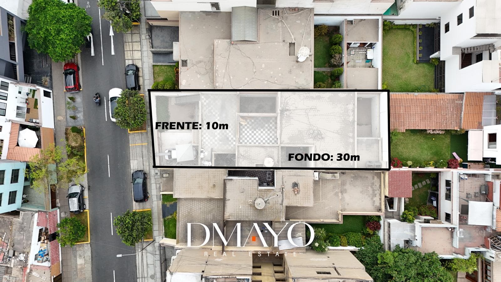 Venta Terreno 300 m2 con 10ML DE FRENTE en MIRAFLORES-Calle Domingo Orué ¡Oportunidad de Inversión! — foto 4