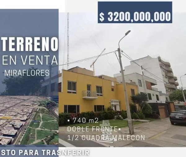 SE VENDE TERRENO  PISOS EN EQUINA MEDIA CUADRA MALECON CISNEROS A ESPALDAS DEL PARQUE MARIA REICHE — foto 5