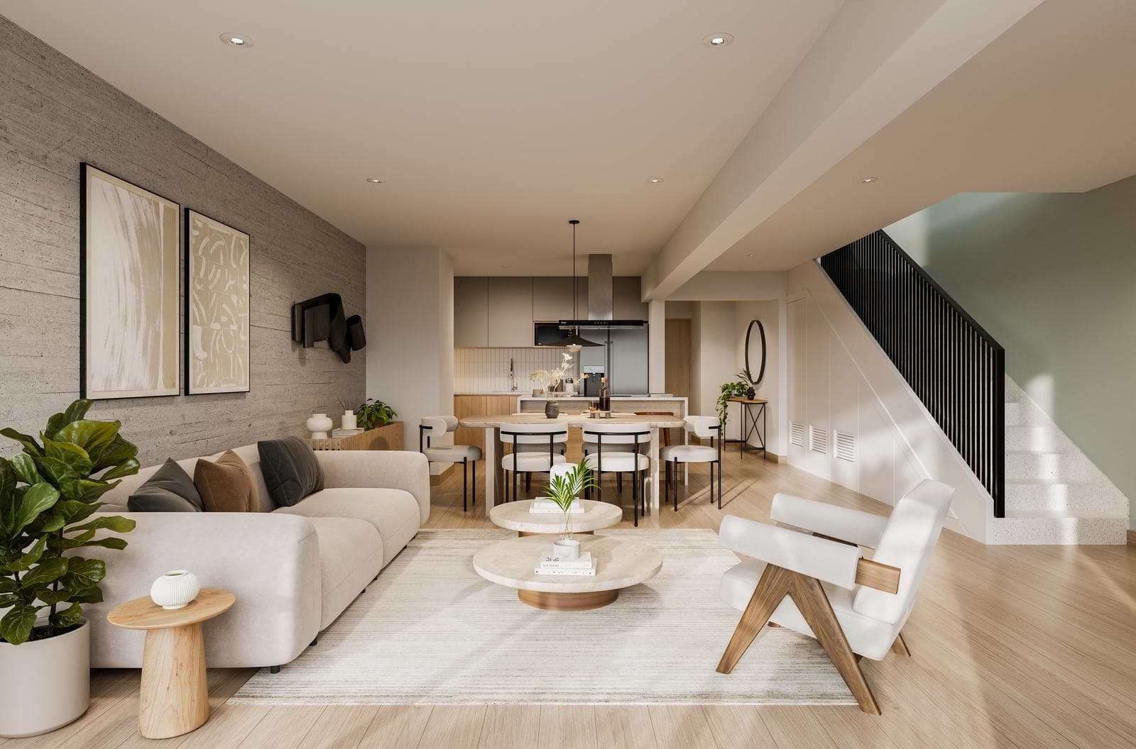 DUPLEX de 3 dormitorios con gran terraza y jardin, ubicado en Surco, Valle Hermoso