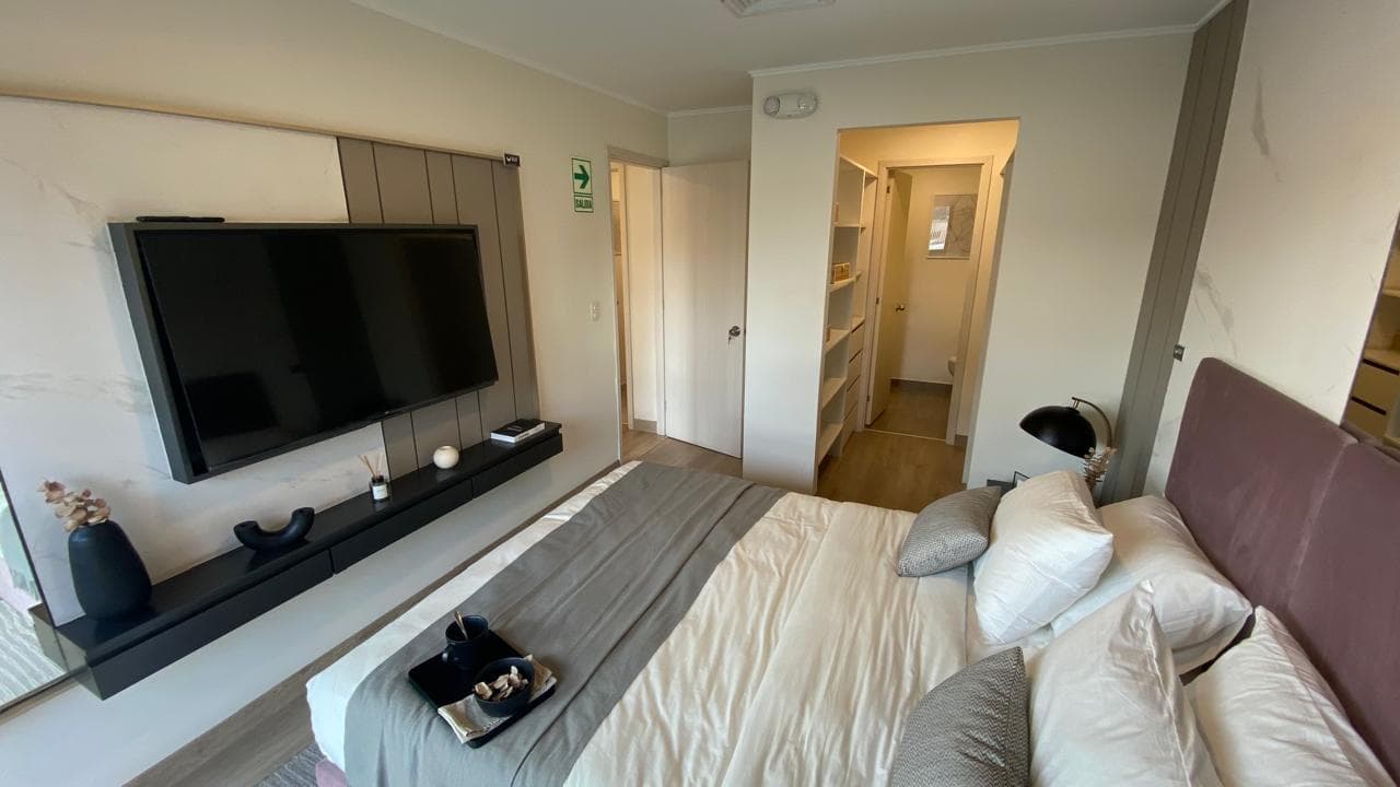Departamento de 1 dormitorio Cochera en Surco cerca a la Universidad de Lima Av. El Derby